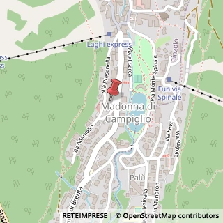 Mappa Via Adamello, 16, 38086 Pinzolo, Trento (Trentino-Alto Adige)