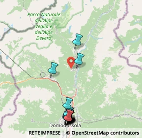 Mappa Frazione Mozzio, 28862 Crodo VB, Italia (10.5235)