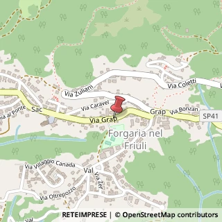Mappa Via Grap, 16, 33030 Forgaria nel Friuli, Udine (Friuli-Venezia Giulia)