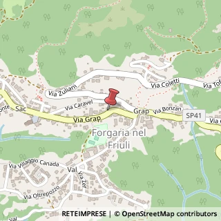 Mappa Via Grap, 17, 33030 Forgaria nel Friuli, Udine (Friuli-Venezia Giulia)