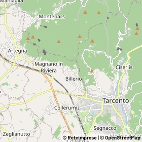 Mappa Magnano