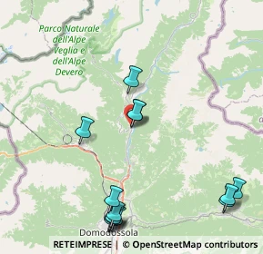 Mappa Via Roma, 28862 Crodo VB, Italia (9.83077)