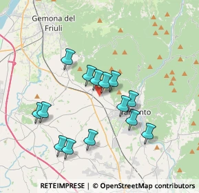 Mappa Magnano In Riviera, 33010 Magnano In Riviera UD, Italia (3.26)