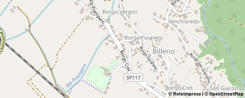 Mappa Magnano in Riviera