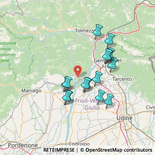 Mappa Via Val, 33030 Forgaria Nel Friuli UD, Italia (12.82933)