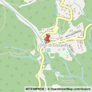 Mappa Piazza San Giacomo, 9, 32020 Gosaldo, Belluno (Veneto)
