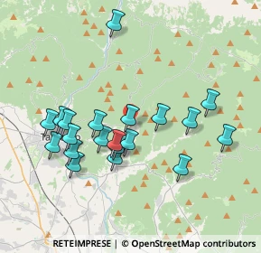 Mappa Via Taipana, 33045 Nimis UD, Italia (3.5265)