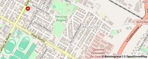 Mappa Forlì