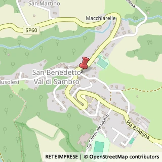Mappa Via Resistenza, 22, 40048 San Benedetto Val di Sambro, Bologna (Emilia Romagna)