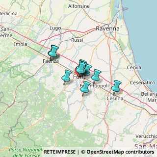 Mappa Via Innocenzo da Imola, 47121 Forlì FC, Italia (7)