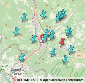 Mappa Via Scorcetoli Nazionale, 54011 Aulla MS, Italia (3.894)