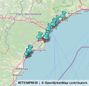 Mappa Regione Torbora, 17026 Noli SV, Italia (11.4175)