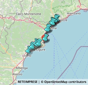 Mappa Regione Torbora, 17026 Noli SV, Italia (9.9455)