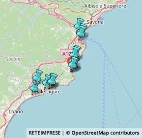 Mappa Regione Torbora, 17026 Noli SV, Italia (5.24429)