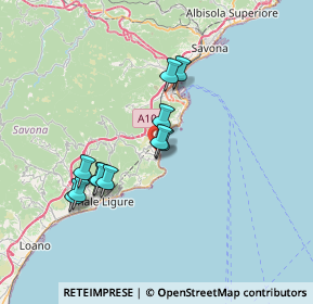 Mappa Regione Torbora, 17026 Noli SV, Italia (6.17273)