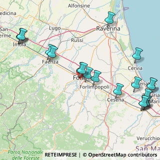 Mappa Via F.lli Spazzoli, 47121 Forlì FC, Italia (22.076)
