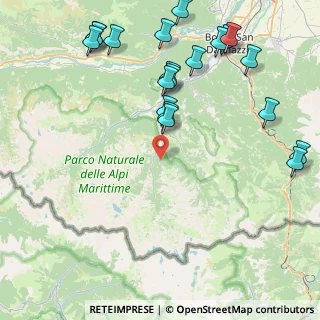 Mappa 12010 Entracque CN, Italia (10.728)