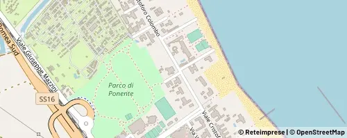 Mappa Cesenatico