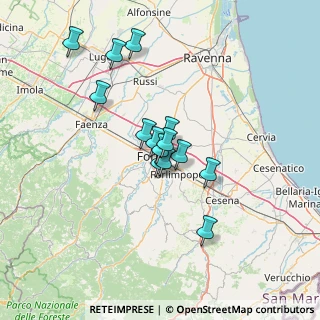 Mappa Via della Costituzione, 47122 Forlì FC, Italia (10.63714)