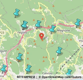 Mappa Strada della Val Nava, 17024 Orco Feglino SV, Italia (2.83455)