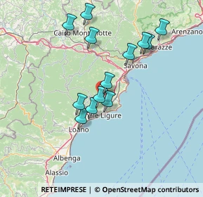 Mappa Strada della Val Nava, 17024 Orco Feglino SV, Italia (13.43538)