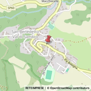 Mappa Via Guglielmo Marconi, 47, 40048 San Benedetto Val di Sambro, Bologna (Emilia Romagna)
