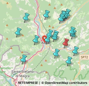 Mappa SP14, 54011 Aulla MS, Italia (3.9725)