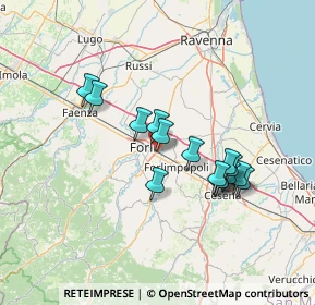 Mappa Via Giacomo Puccini, 47122 Forlì FC, Italia (12.10333)