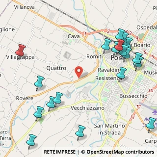 Mappa Via Comugno, 47121 Forlì FC, Italia (3.073)