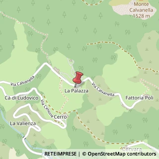Mappa Via Calvanella, 710, 41021 Fanano, Modena (Emilia Romagna)