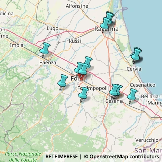 Mappa Viale Roma, 47122 Forlì FC, Italia (17.24833)