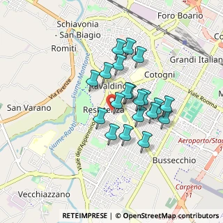 Mappa Via Adriano Casadei, 47121 Forlì FC, Italia (0.6815)