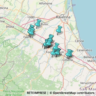 Mappa Via Giovan Battista Bonucci, 47121 Forlì FC, Italia (9.4044444444444)