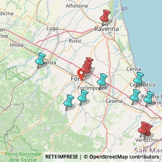 Mappa Via Giovan Battista Bonucci, 47121 Forlì FC, Italia (19.750833333333)