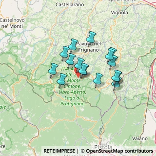 Mappa Via Ca Frati, 41021 Fanano MO, Italia (10.83063)