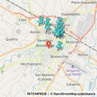 Mappa 47121 Forlì FC, Italia (1.5325)