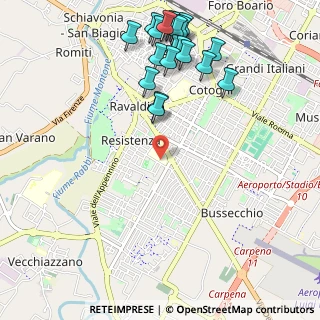 Mappa 47121 Forlì FC, Italia (1.3)