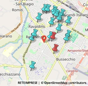 Mappa 47121 Forlì FC, Italia (0.9605)