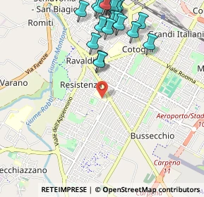 Mappa 47121 Forlì FC, Italia (1.3)