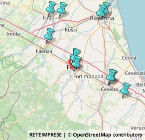 Mappa 47121 Forlì FC, Italia (16.39364)