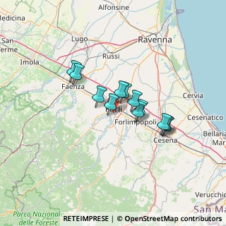 Mappa 47121 Forlì FC, Italia (9.755)