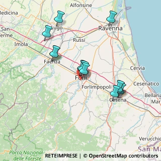 Mappa 47121 Forlì FC, Italia (13.84769)