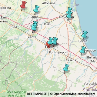 Mappa 47121 Forlì FC, Italia (18.49583)