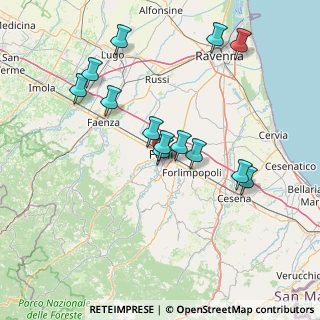 Mappa 47121 Forlì FC, Italia (14.73462)