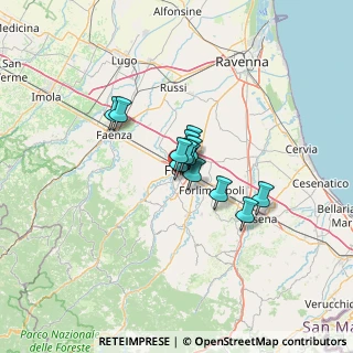 Mappa 47121 Forlì FC, Italia (7.06538)