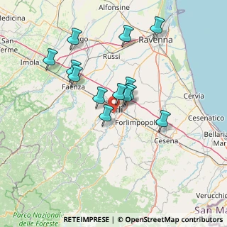 Mappa 47121 Forlì FC, Italia (12.91538)