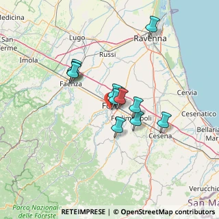 Mappa 47121 Forlì FC, Italia (10.31583)