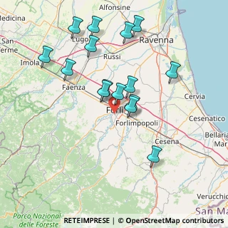 Mappa 47121 Forlì FC, Italia (15.09333)