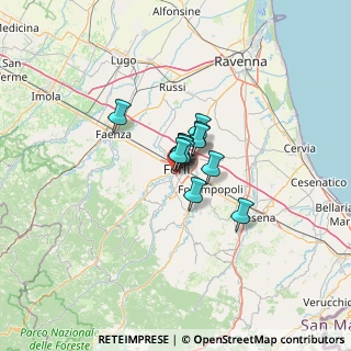 Mappa 47121 Forlì FC, Italia (5.65667)