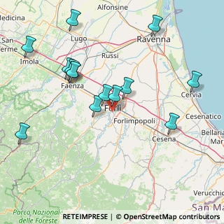 Mappa 47121 Forlì FC, Italia (17.455)